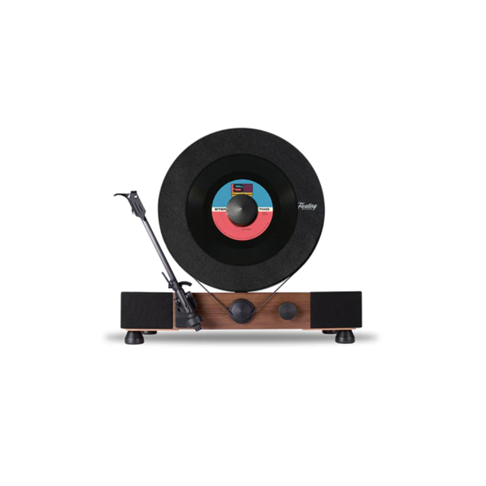 Классический вертикальный проигрыватель для пластинок. Gramovox Classic Floating Record Vertical Turntable